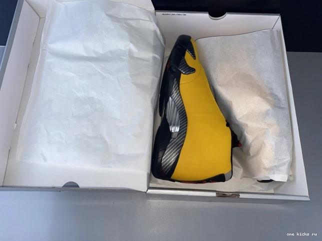 Chep Onekick AIR BQ3685-706 JORDAN 14 GOLD UNIVERSITY RETRO 0529